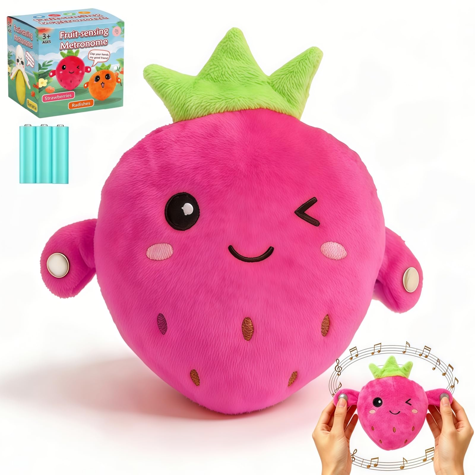 Amazon.com: Child Musical Sensory Toy,Interactive Plush Toy with